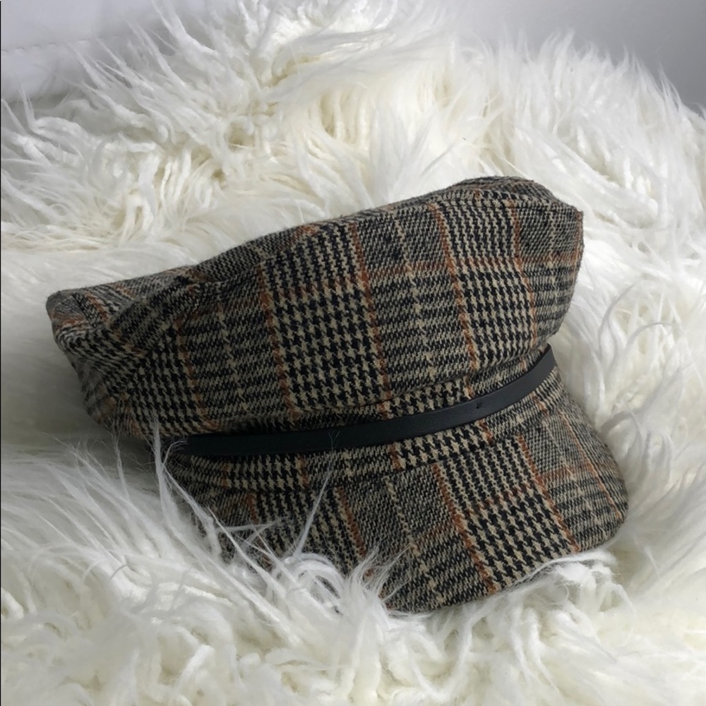 Plaid hat